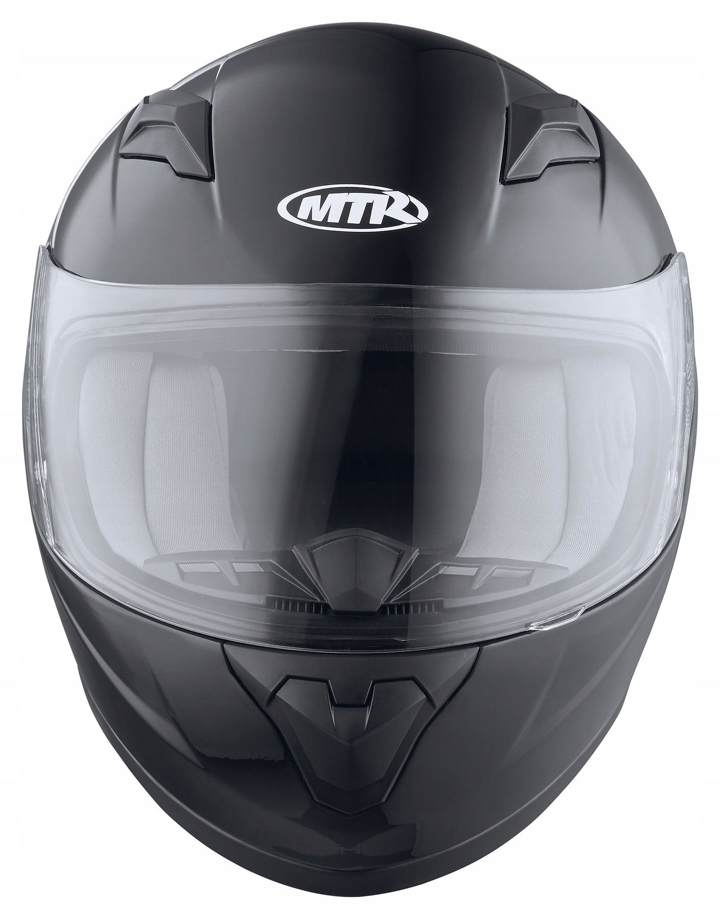 MTR S-12 KIDS EVO Motorcycle Helmet Hiking Black Gloss Children's r.YM Size M