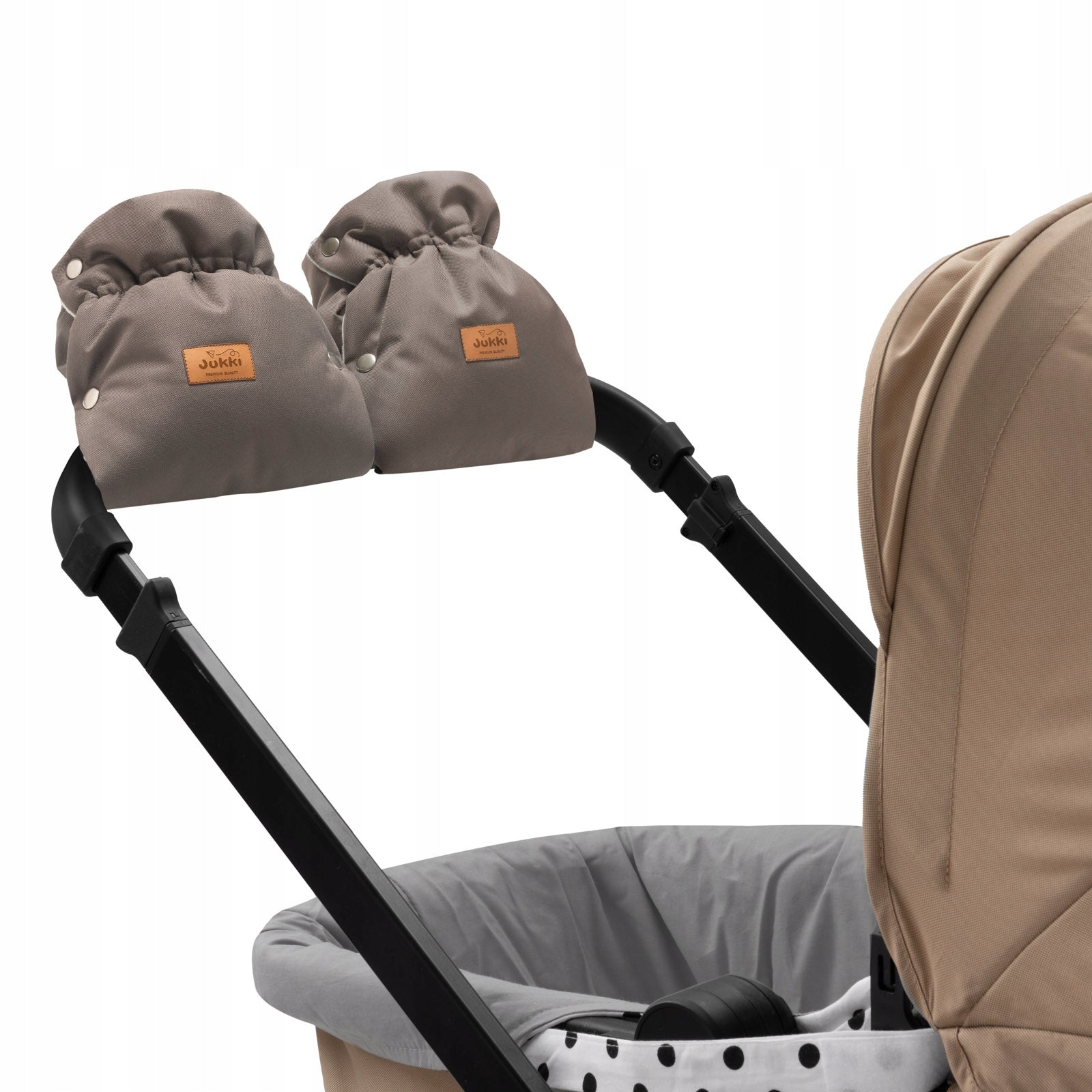 MUFKI GLOVES FOR STROLLER SLED INSULATED PLUSH 2pcs Brand Jukki
