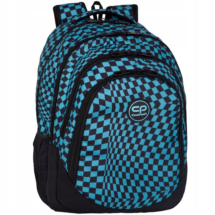 MULTI-CHAMBER SCHOOL BACKPACK COOLPACK DRAFTER 28L CHESSBOARD Packaging status original