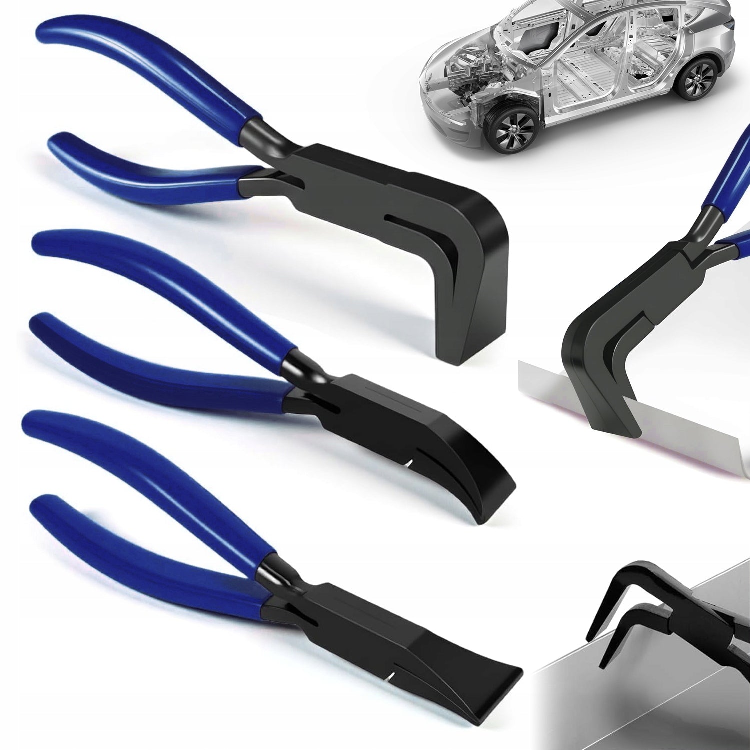 MULTI-FUNCTIONAL SHEET METAL BENDING PLIERS SET OF 180°, 90°, 45°