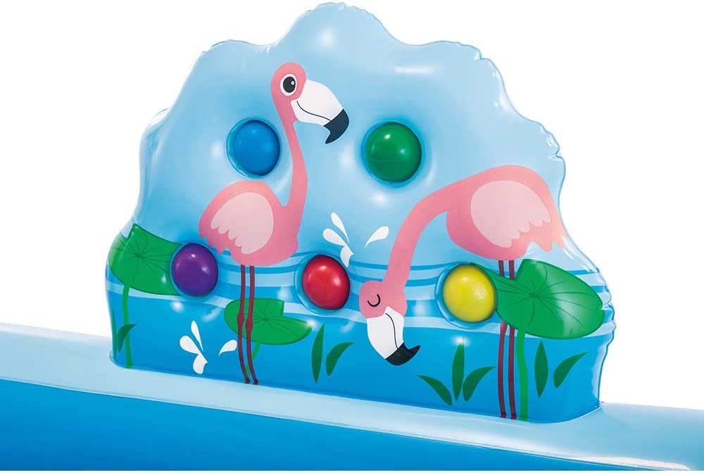 MULTICOLORED GARDEN POOL CHILDREN SLIDE Series JUNGLE