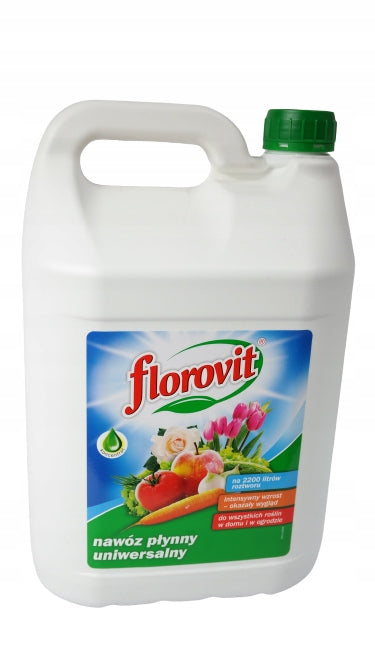 MULTICOMPONENT LIQUID FERTILIZER UNIVERSAL FLOROVIT INCO 5L Manufacturer Grupa Inco