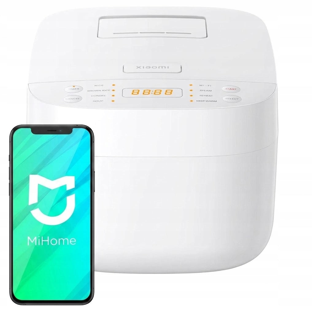 MULTICOOKER RICE COOKER XIAOMI SMART RICE COOKER 3L 8 PROGRAMS WHITE 710W