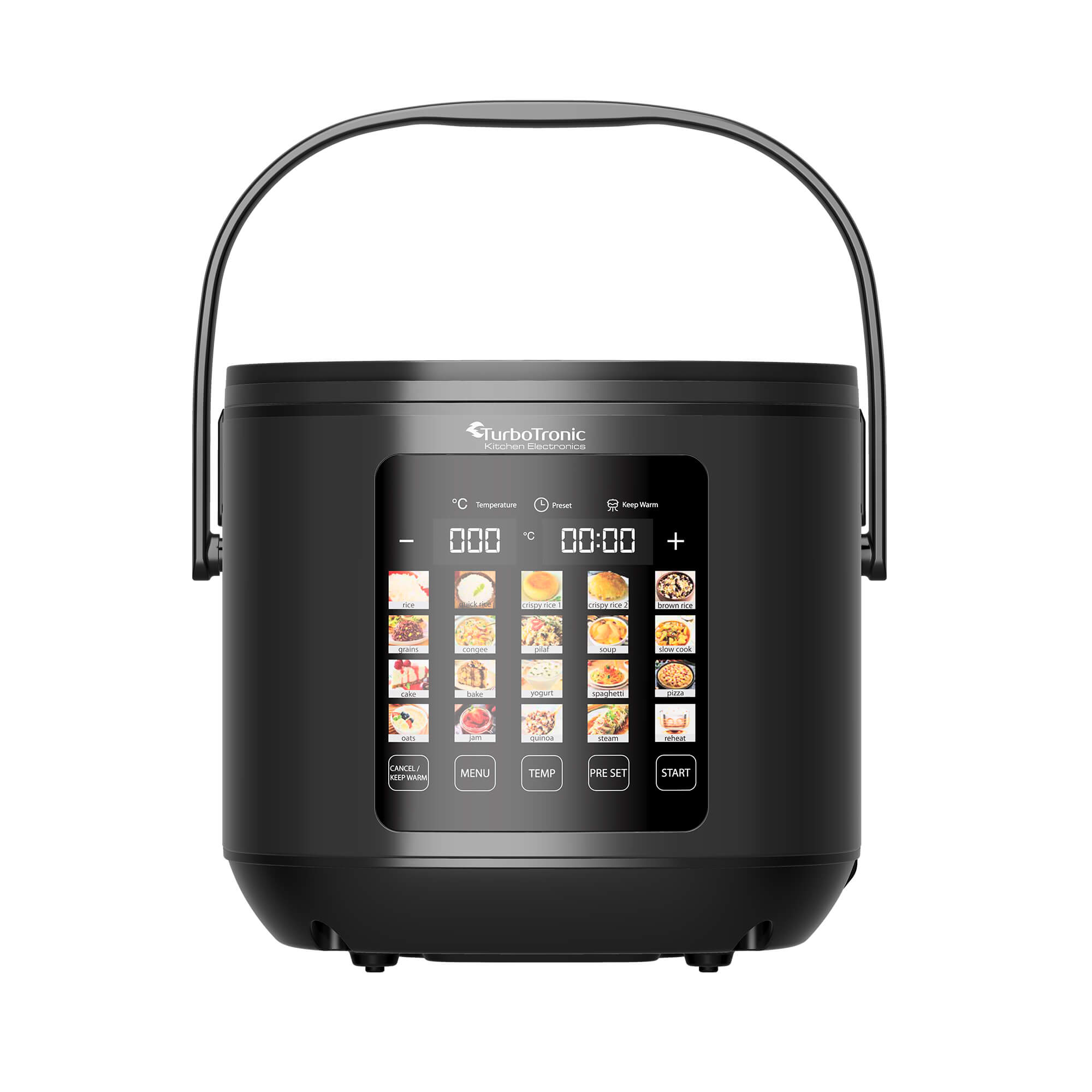 MULTICOOKER STEAMER POT ELECTRIC AIR FRYER 5L CERAMIC COATING Packaging status original