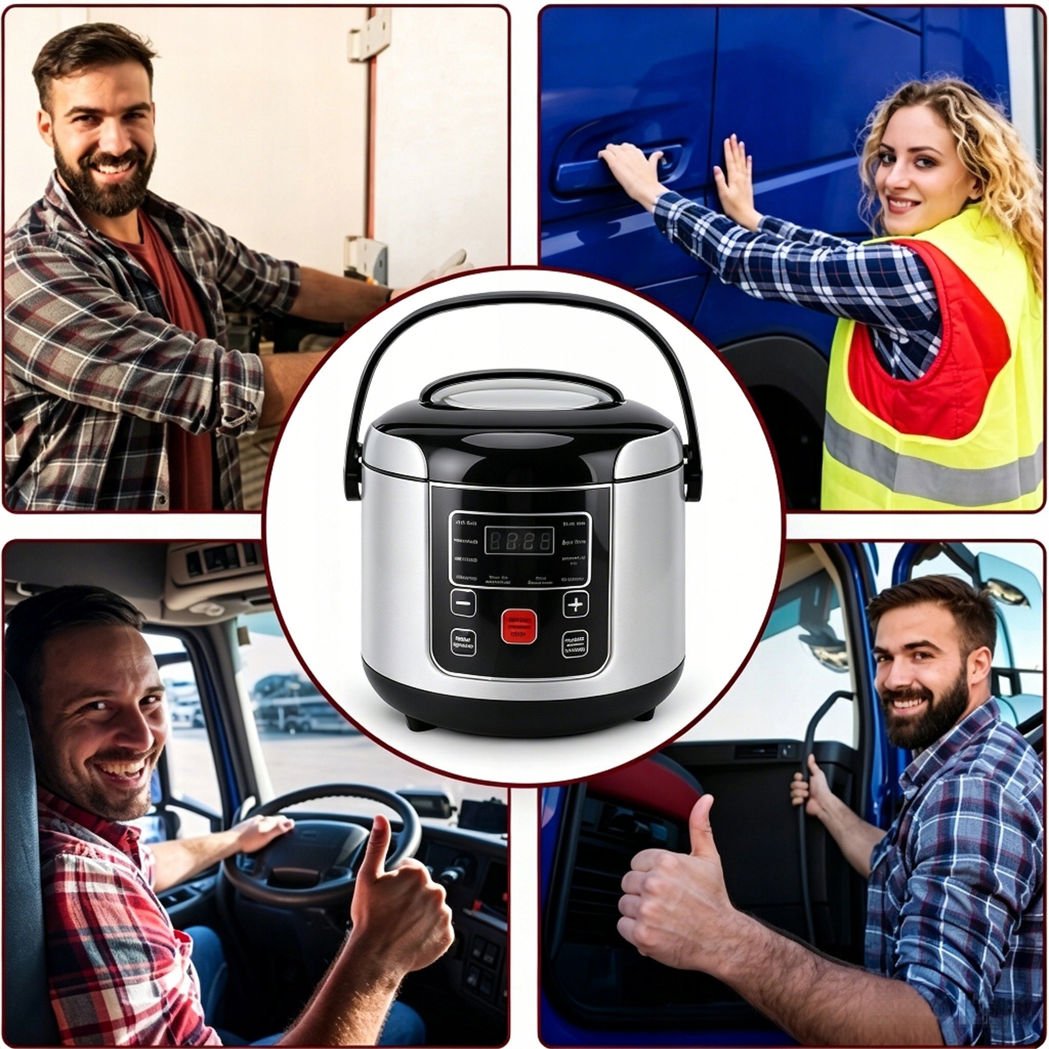 MULTICOOKER car 2L cooker RICE COOKER tourist 12V 24V TIR bus Manufacturer code 6910992552811