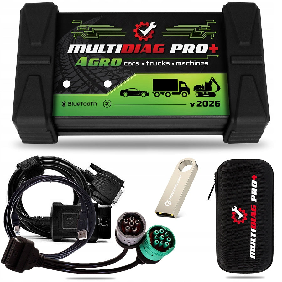 MULTIDIAG PRO+ AGRO CONSTRUCTION EQUIPMENT TRACTORS AGRICULTURAL TRUCK EQUIPMENT PL