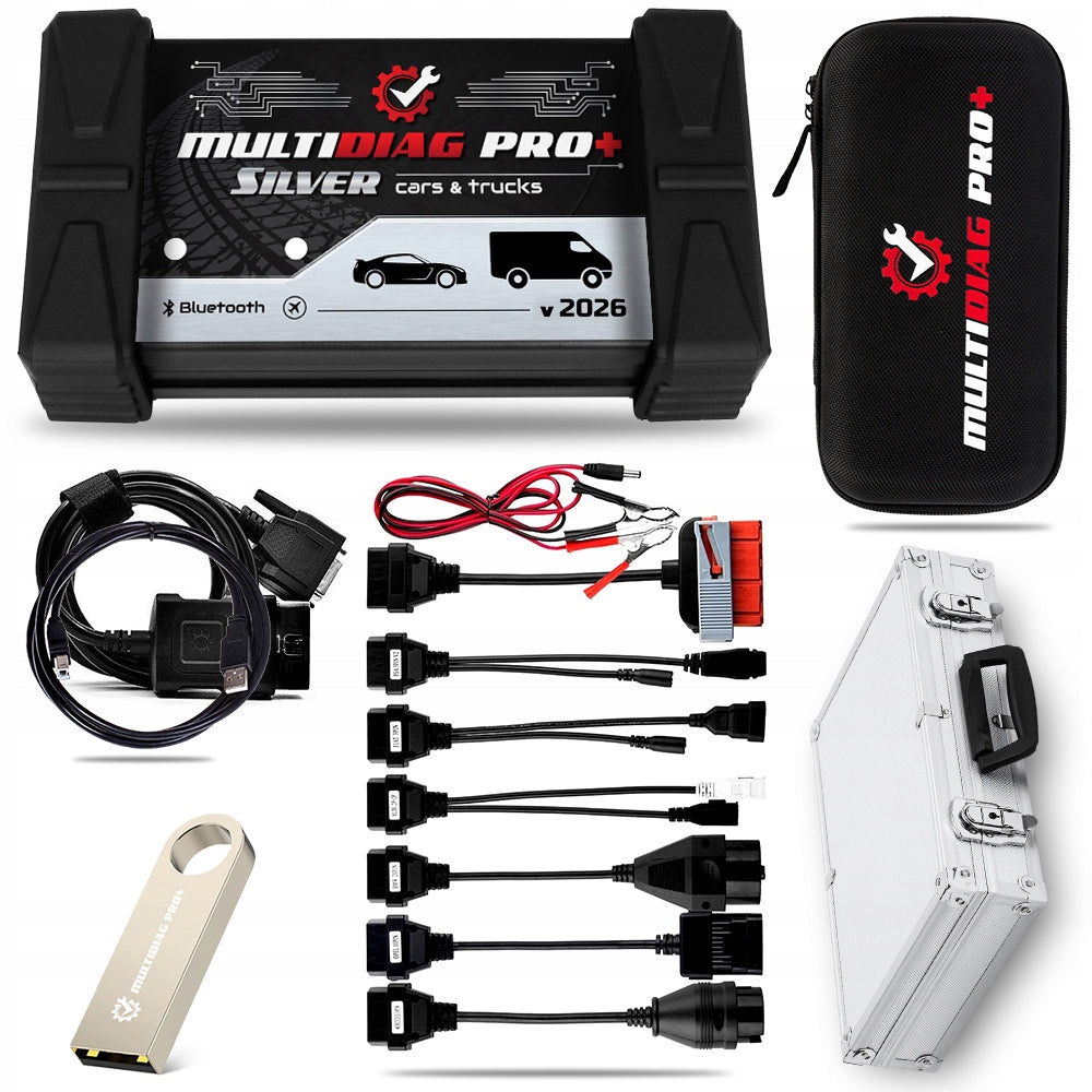 MULTIDIAG PRO+ SILVER OBD2 DIAGNOSTIC TESTER ALL PASSENGER CARS j.PL