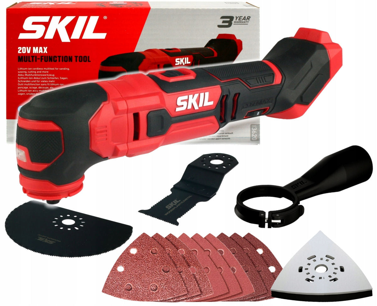 MULTIFUNCTION CORDLESS SANDER SKIL3620CA SOLO 20V MAX