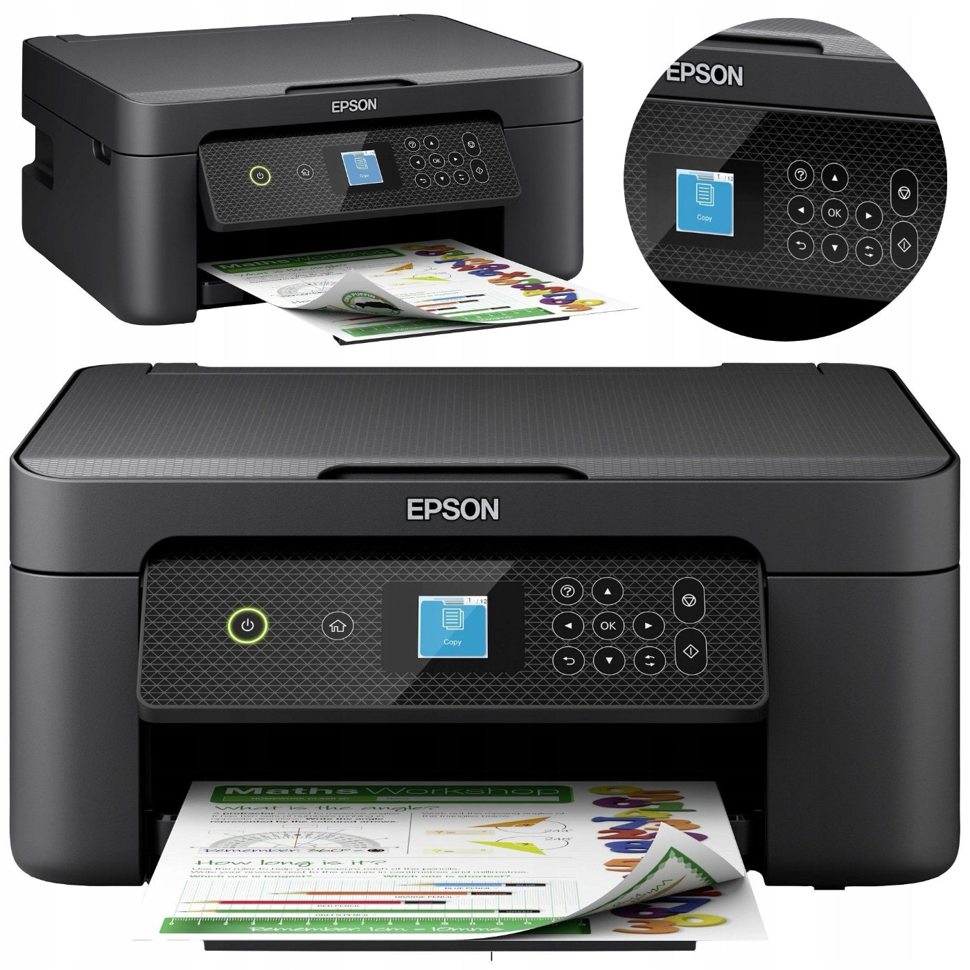MULTIFUNCTION INKJET PRINTER COLOR WIFI SCANNER EPSON XP-3200