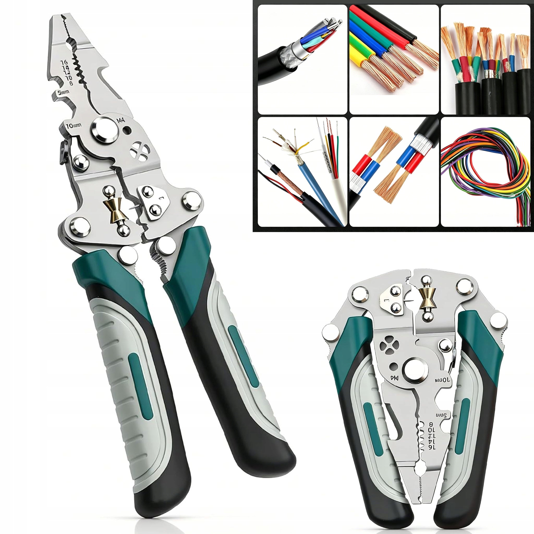 MULTIFUNCTION PLIERS FOR ELECTRICIANS, INSULATION STRIPPING PLIERS