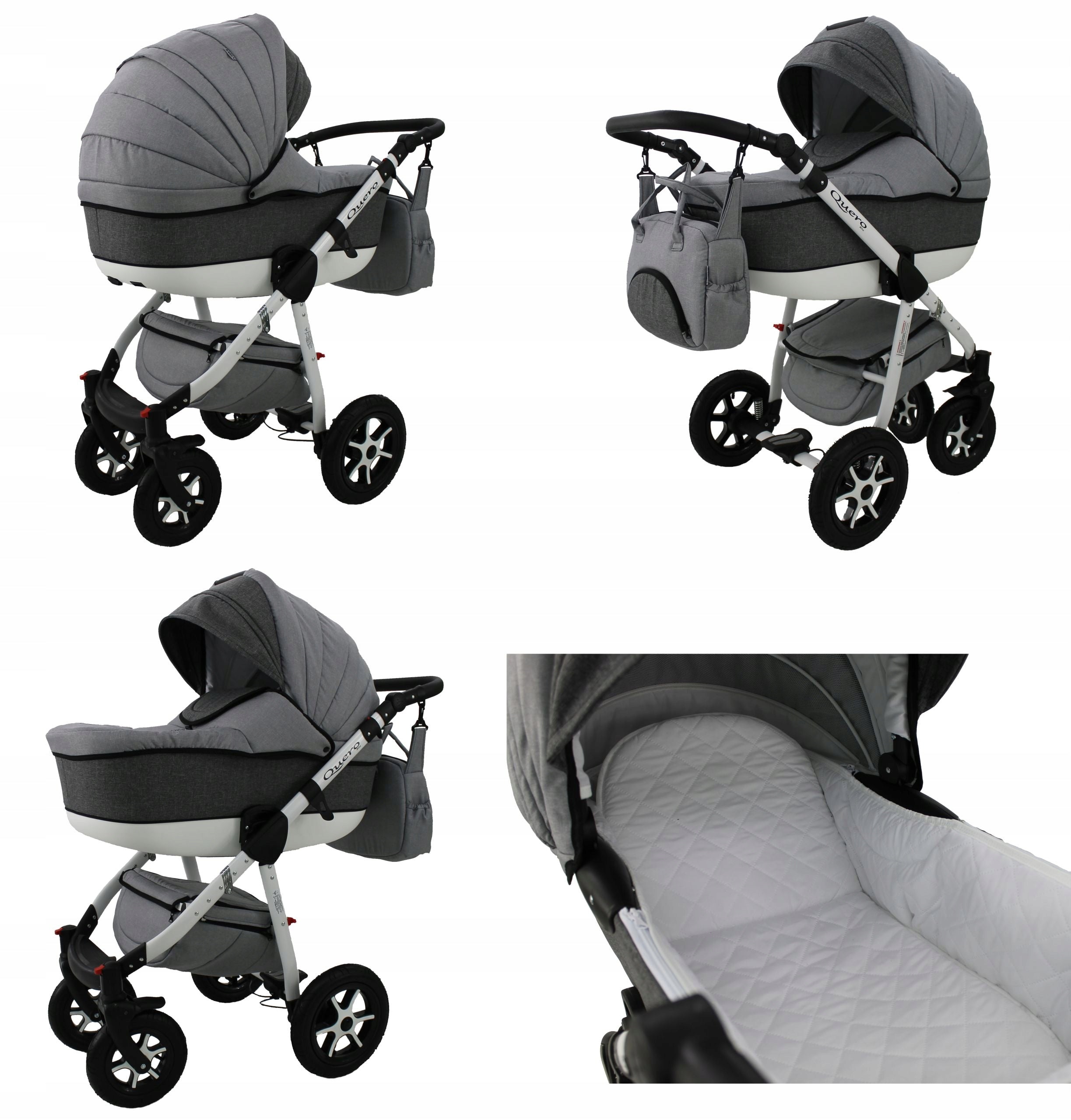 MULTIFUNCTION STROLLER 3IN1 QUERO SEAT Brand Karex