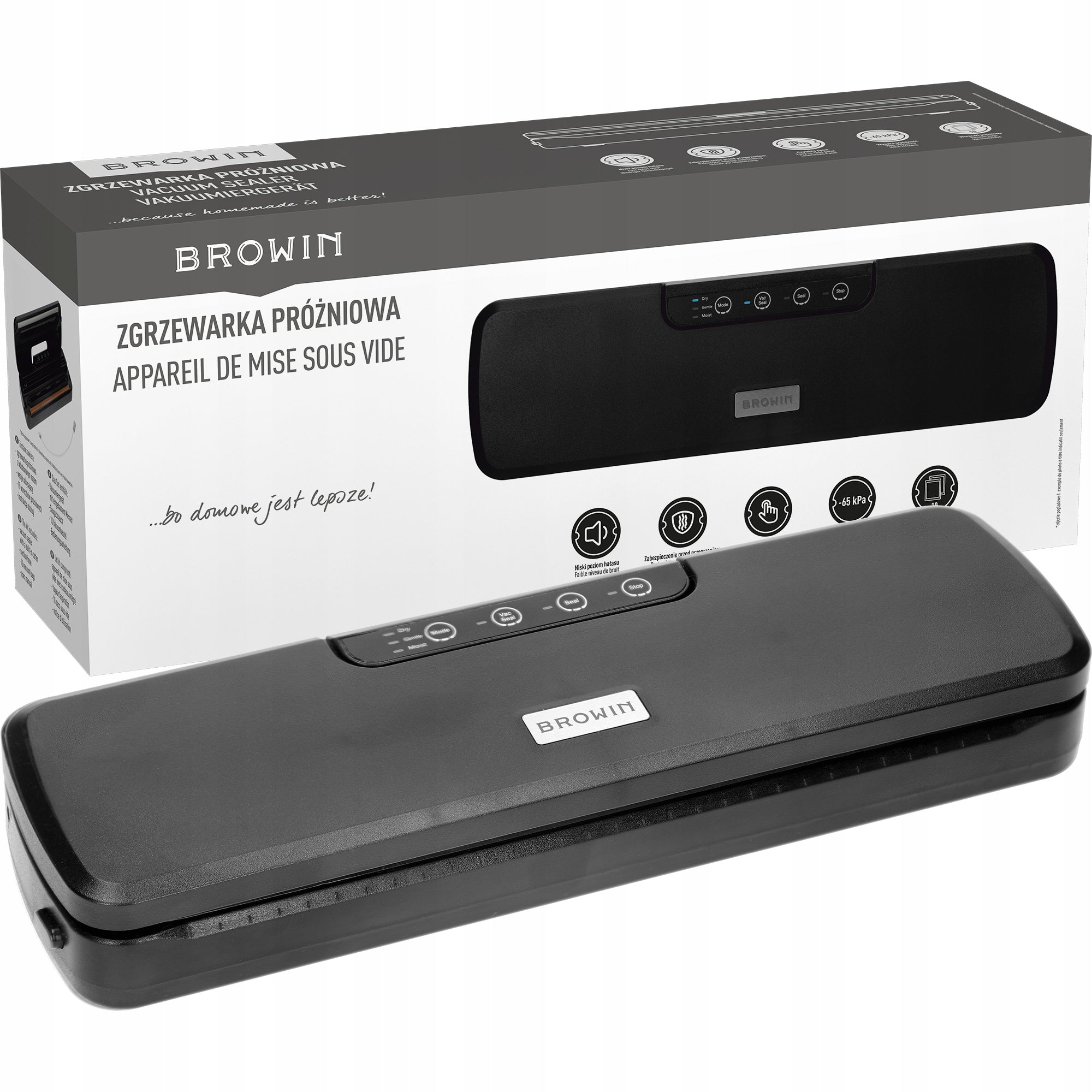 MULTIFUNCTION VACUUM SEALER BLACK BROWIN 320623