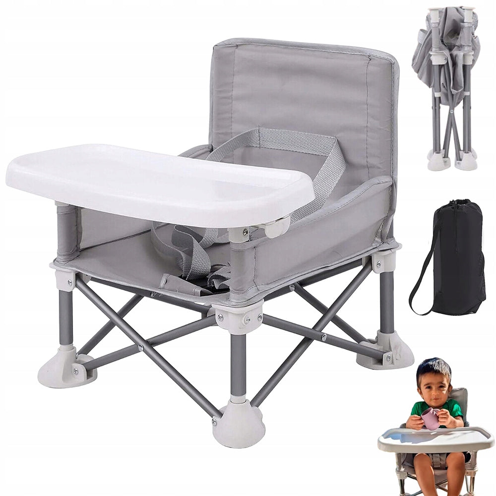 MULTIFUNCTIONAL BABY FEEDING CHAIR FOLDING PORTABLE TRAY