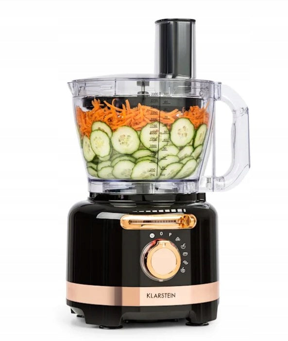 MULTIFUNCTIONAL BLENDER ROBOT FOOD GRATER 1000W BOWL 3L Brand Klarstein
