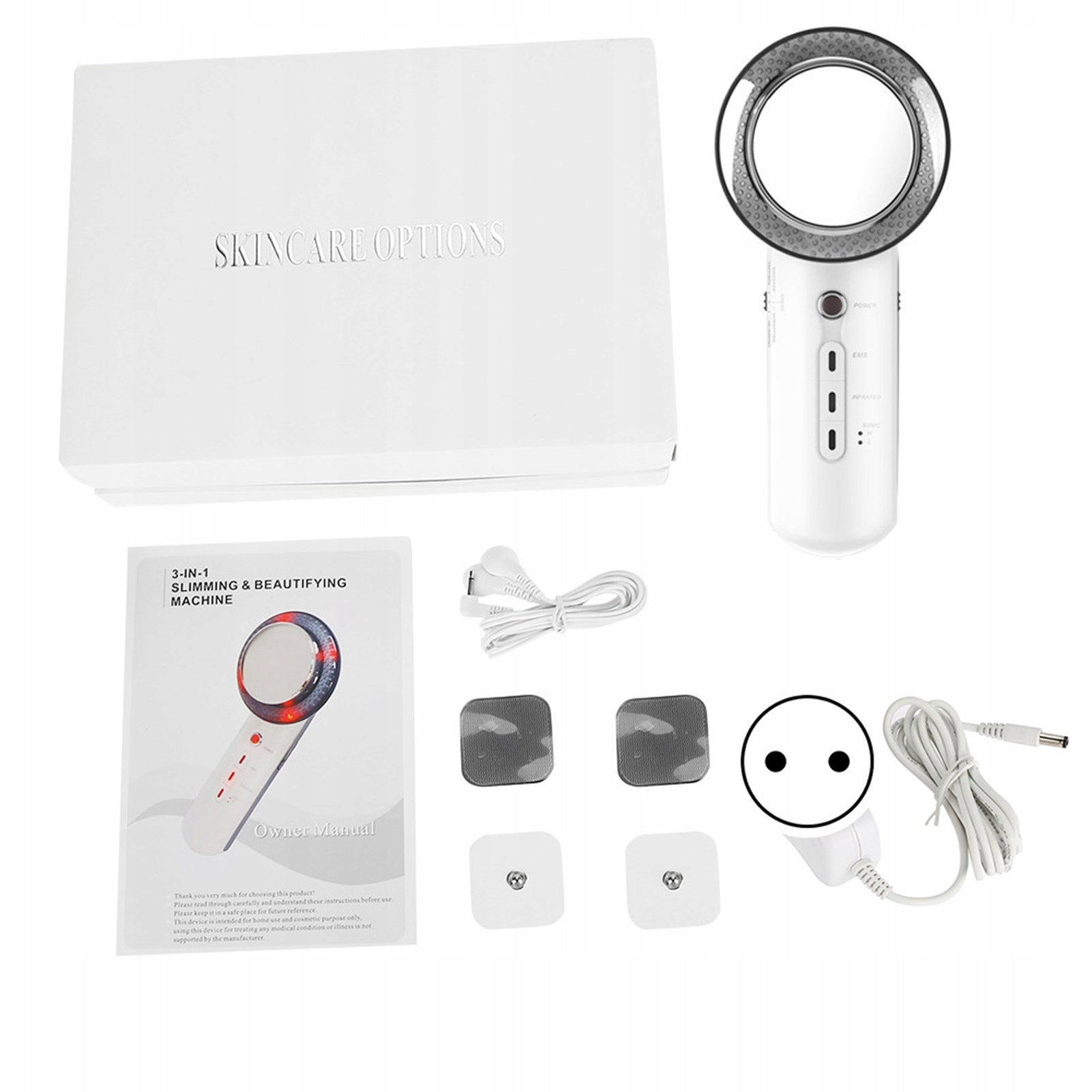 MULTIFUNCTIONAL BODY MASSAGER 3IN1 EMS + INFRARED + ULTRASONIC Brand no brand