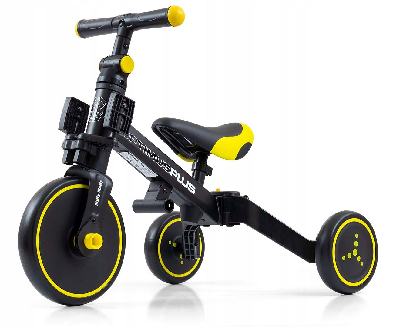 MULTIFUNCTIONAL CHILDREN'S BIKE TRICYCLE RUNNING PUSHER 5in1 Brand Milly Mally