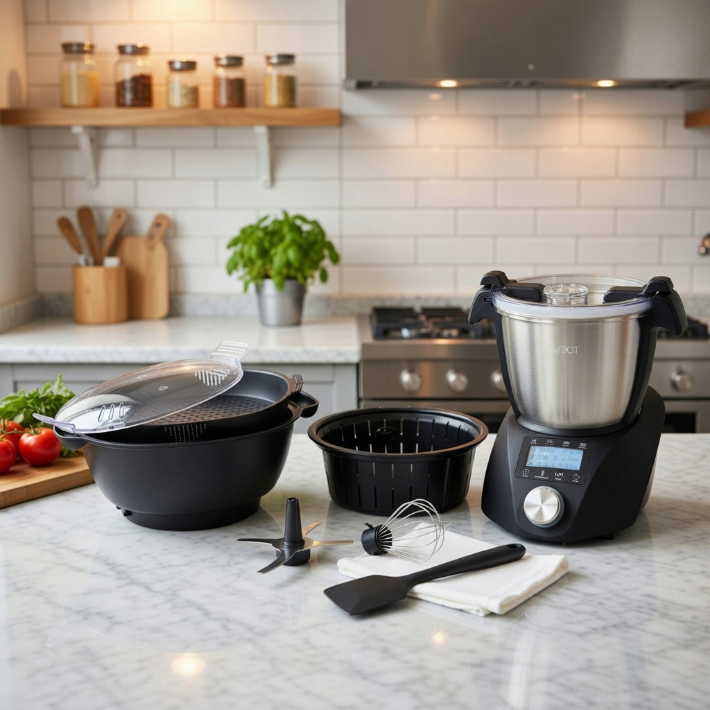 MULTIFUNCTIONAL FOOD PROCESSOR ,cooking, chopping, whipping