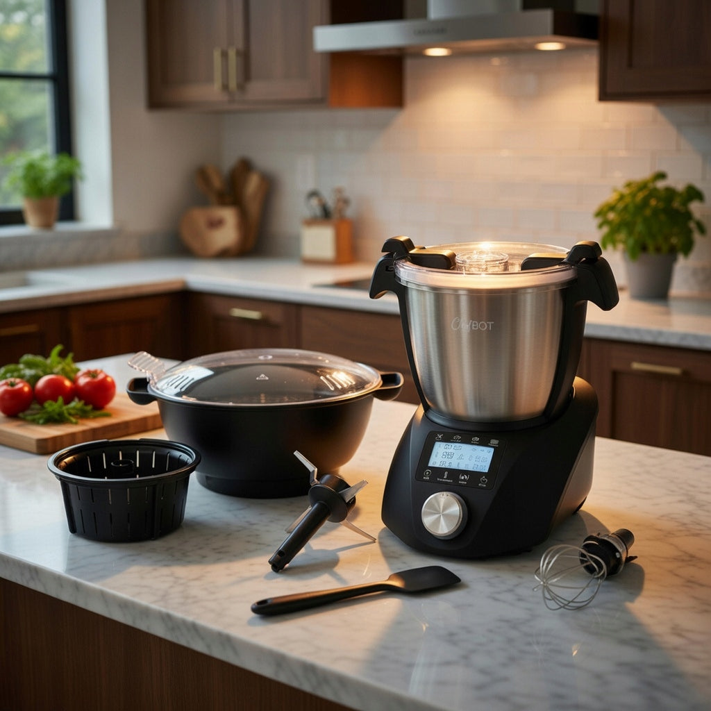 MULTIFUNCTIONAL FOOD PROCESSOR like Thermomixx ,cooking,choking,whipping
