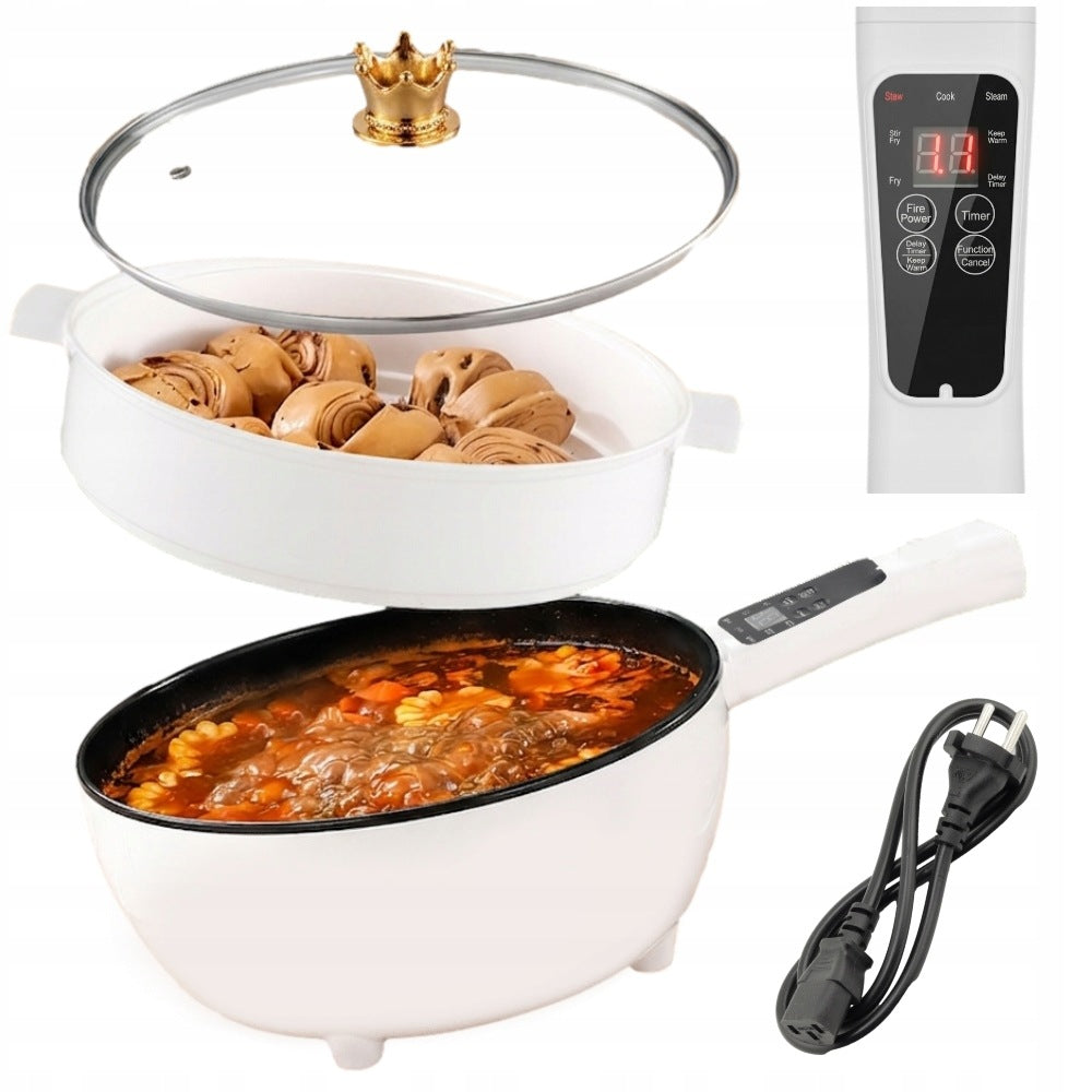 MULTIFUNCTIONAL POT PAN LARGE ELECTRIC NON-STICK COATING 4L
