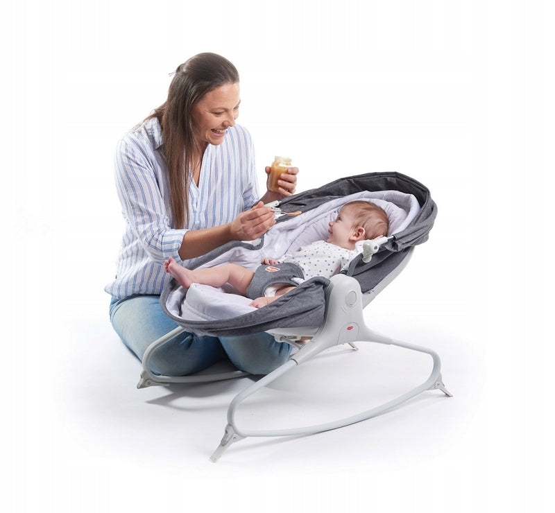 MULTIFUNCTIONAL ROCKER-CHAIR 3IN1 WITH BOOTH - GREY Manufacturer code 431727
