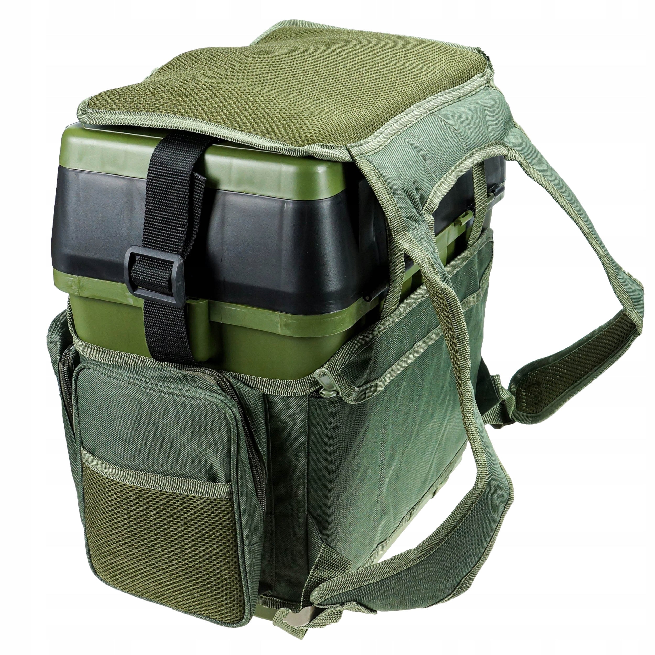 MULTIFUNCTIONAL SET HOKKAIDO 3in1 SEAT BOX BACKPACK FOR ANGLER Kind case