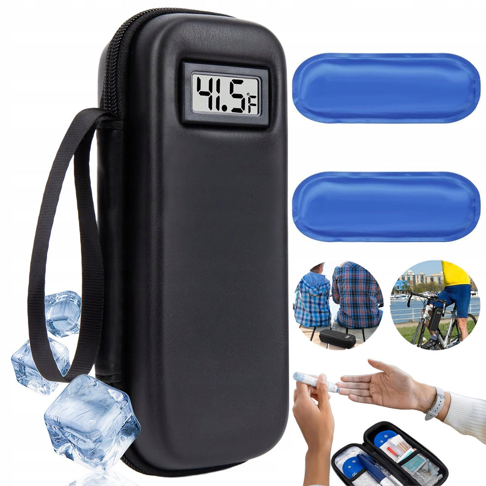 MULTIFUNCTIONAL THERMAL INSULATION COOLING BAG FOR INSULIN AND MEDICINES