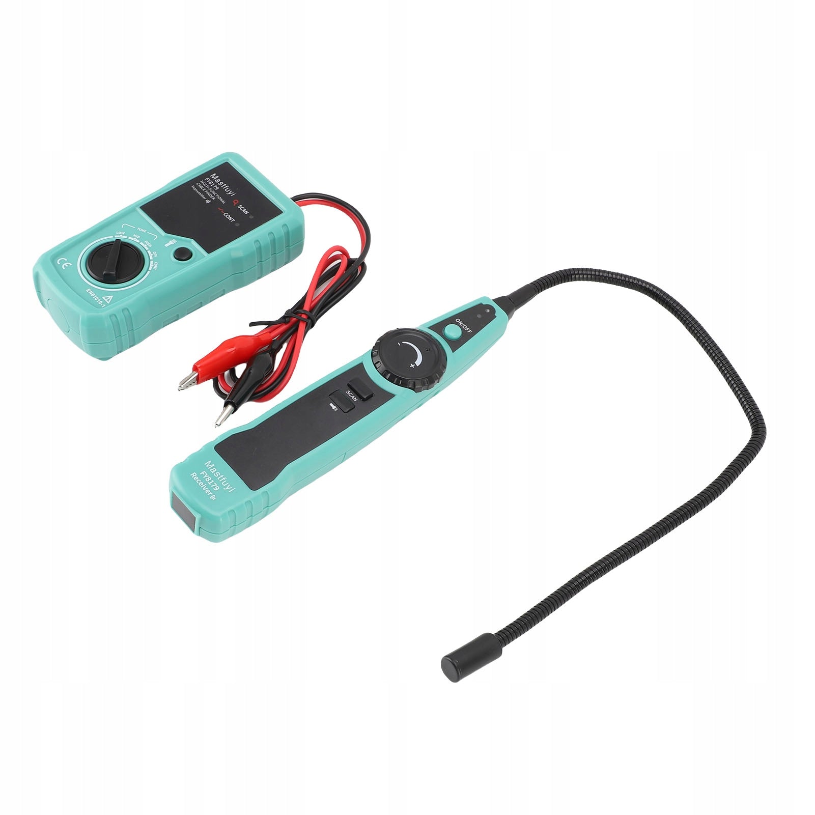MULTIFUNCTIONAL WIRE PAIR FINDER CABLE LOCATOR FOR 9V ELECTRICIAN Power supply rechargeable battery