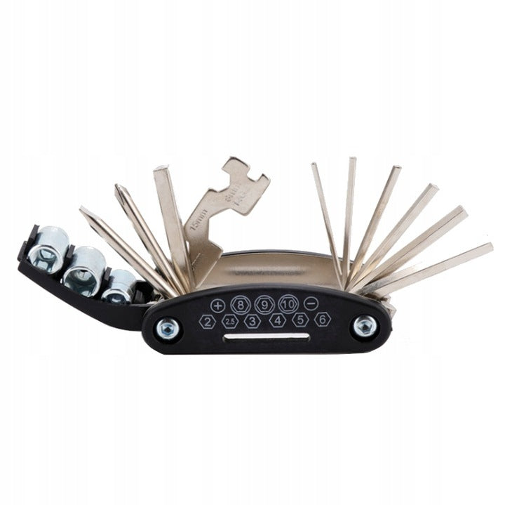 MULTITOOL 16in1 BICYCLE REPAIR WRENCH SET Manufacturer code 04745