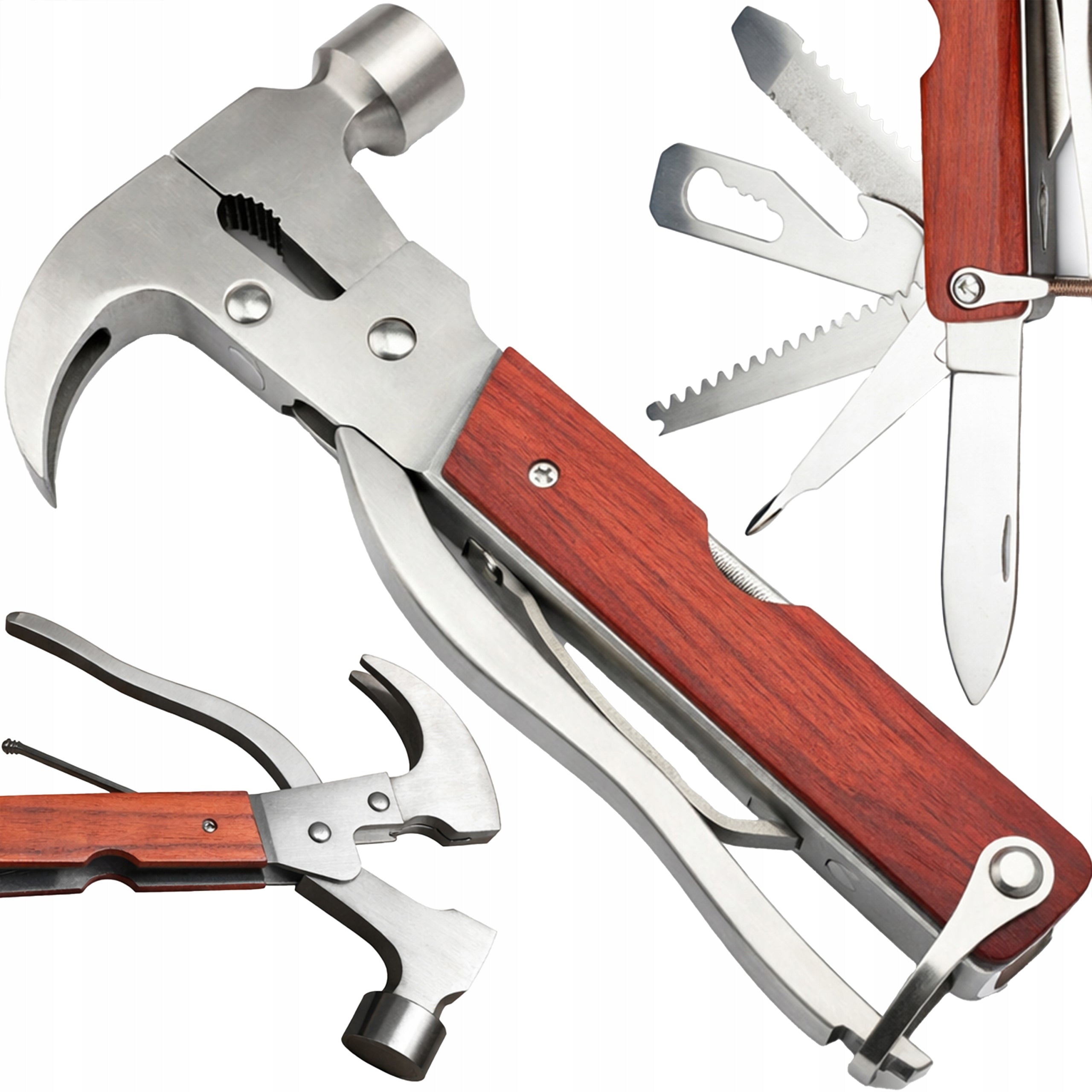 MULTITOOL SURVIVAL TOOL MULTIFUNCTIONAL SET STAINLESS STEEL XL