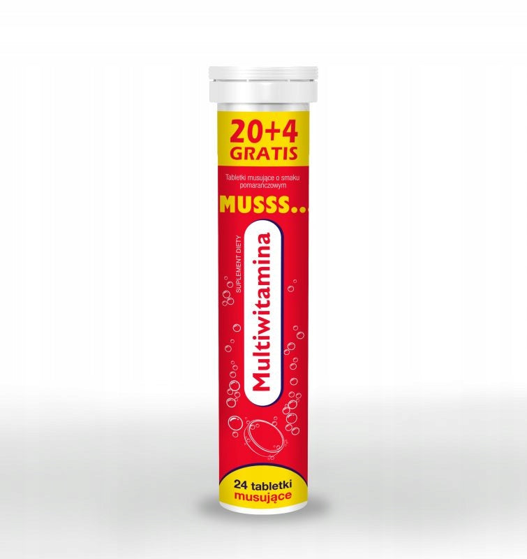MULTIVITAMIN 24 TABLETS MUSSS