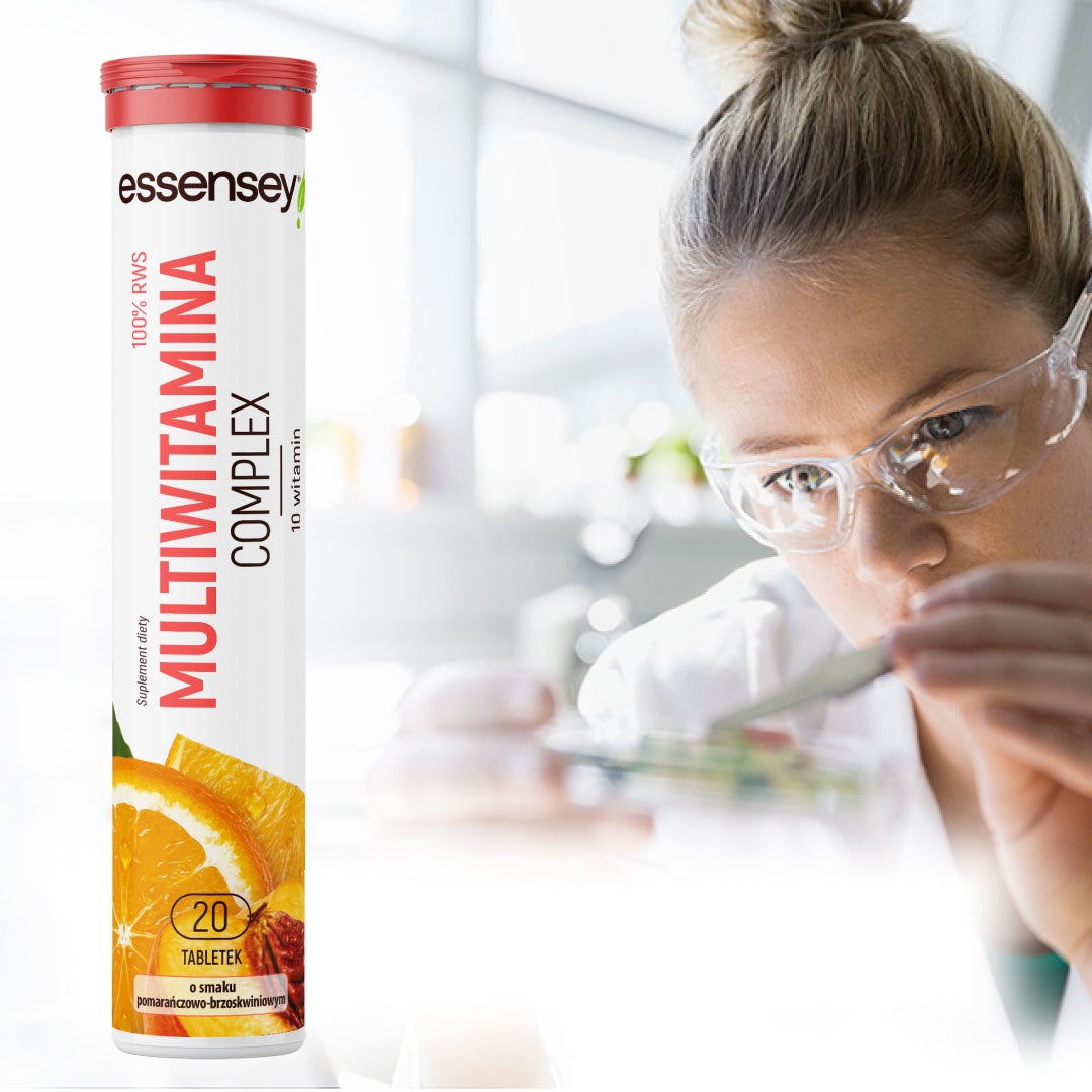 MULTIVITAMIN Complex 20 pcs Effervescent Tablets 10 Ingredients Vitamin C B E Expiration date at least 1 year from the date of purchase