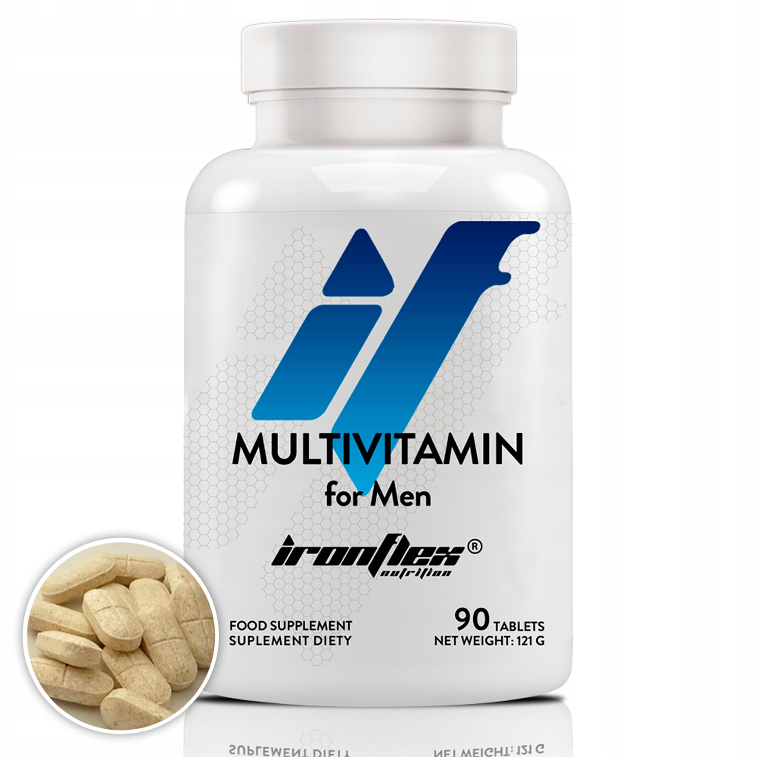 MULTIVITAMIN For Men IronFlex 90 tablets VITAMINS AND MINERALS For Men