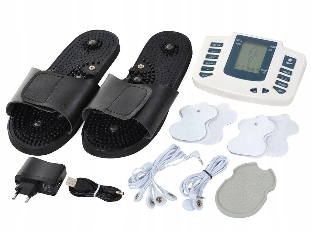 MUSCLE AND NERVE ELECTROSTIMULATOR MASSAGER EMS TENS MASSAGE FLAPS Brand Verk Group