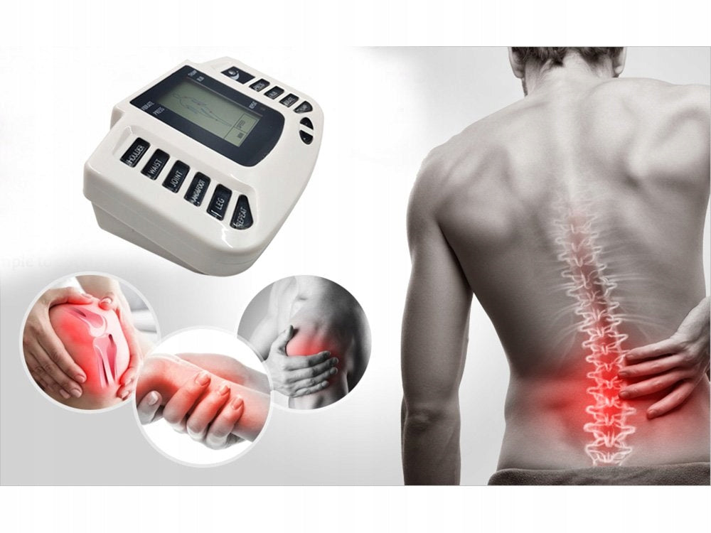 MUSCLE AND NERVE ELECTROSTIMULATOR MASSAGER EMS TENS MASSAGE FLAPS Model STYMULATOR JR-309A