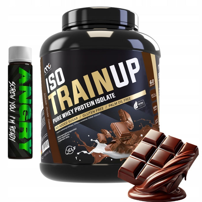 MUSCLE CLINIC ISO TRAIN UP 1800g Protein Isolate 92g CHOCOLATE
