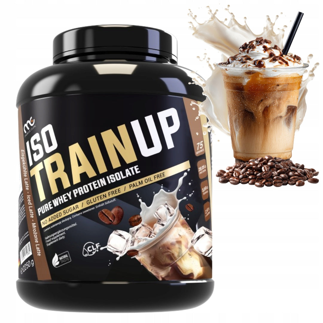 MUSCLE CLINIC ISO TRAIN UP 2250 g PROTEIN ISOLATE - ICED COFFEE