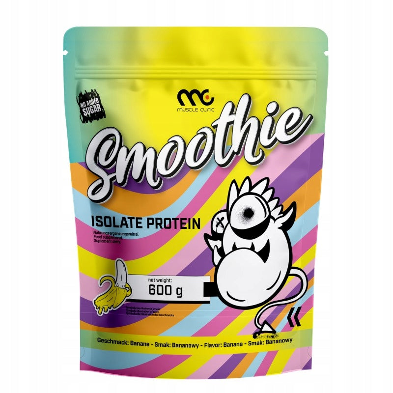 MUSCLE CLINIC Smoothie ISO 600g Whey protein isolate WPI