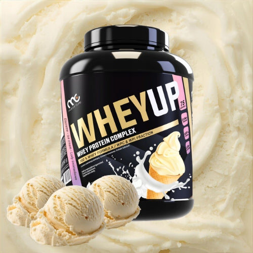 MUSCLE CLINIC WHEY UP 1800g PROTEIN CONDITIONER CONCENTRATE - CREAM ICE CREAM Brand Muscle Clinic