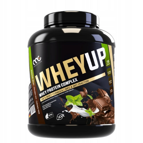 MUSCLE CLINIC WHEY UP 2250g PROTEIN CONDITIONER CONCENTRATE - CHOCOLATE MINT Packaging status original