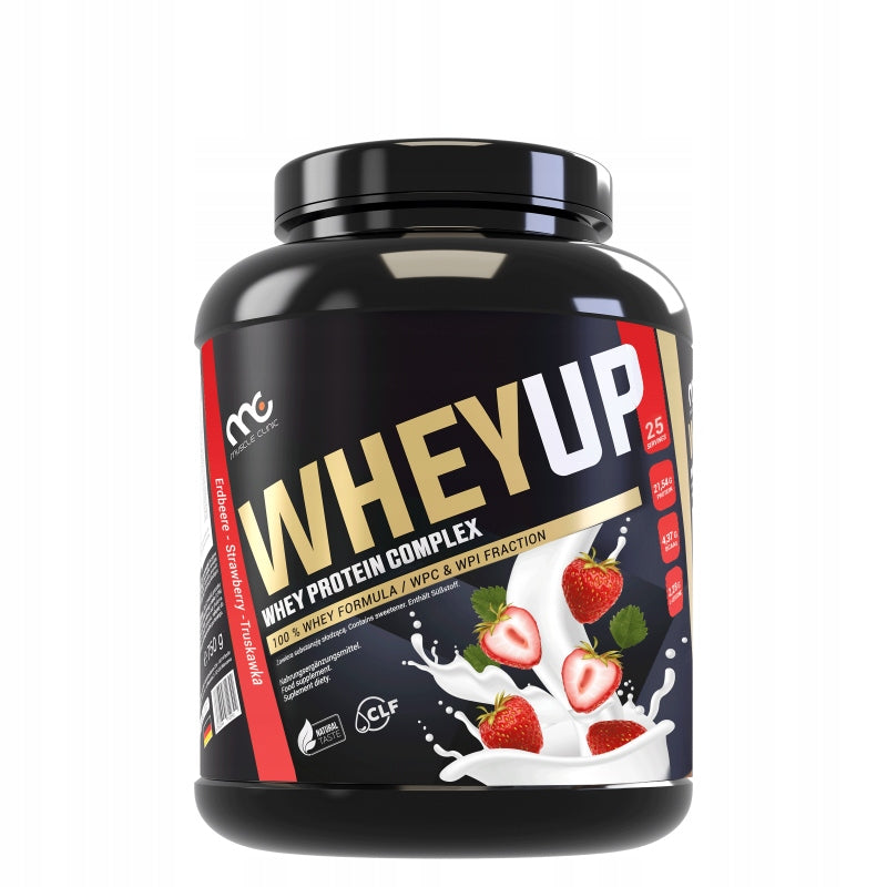 MUSCLE CLINIC WHEY UP 750G strawberry