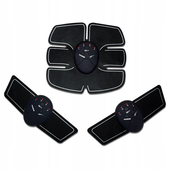 MUSCLE ELECTROSTIMULANTS SET OF 3 - EMS Body parts stomach calves buttocks shoulders thighs