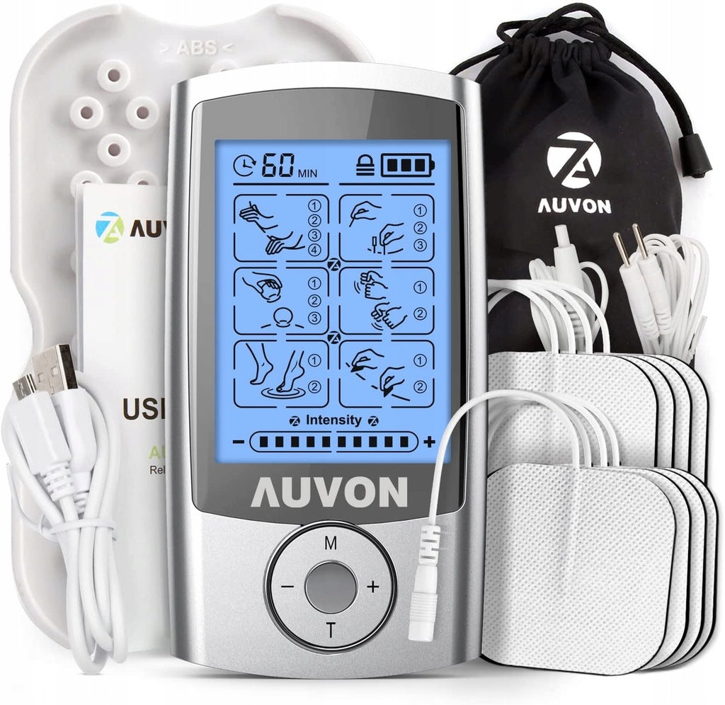MUSCLE ELECTROSTIMULATOR AUVON AS1080 TENS FOR BODY SET