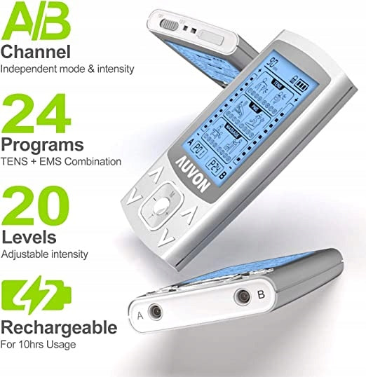 MUSCLE ELECTROSTIMULATOR AUVON AS8012C MASSAGER ELECTRODE THERAPY Manufacturer code 9849