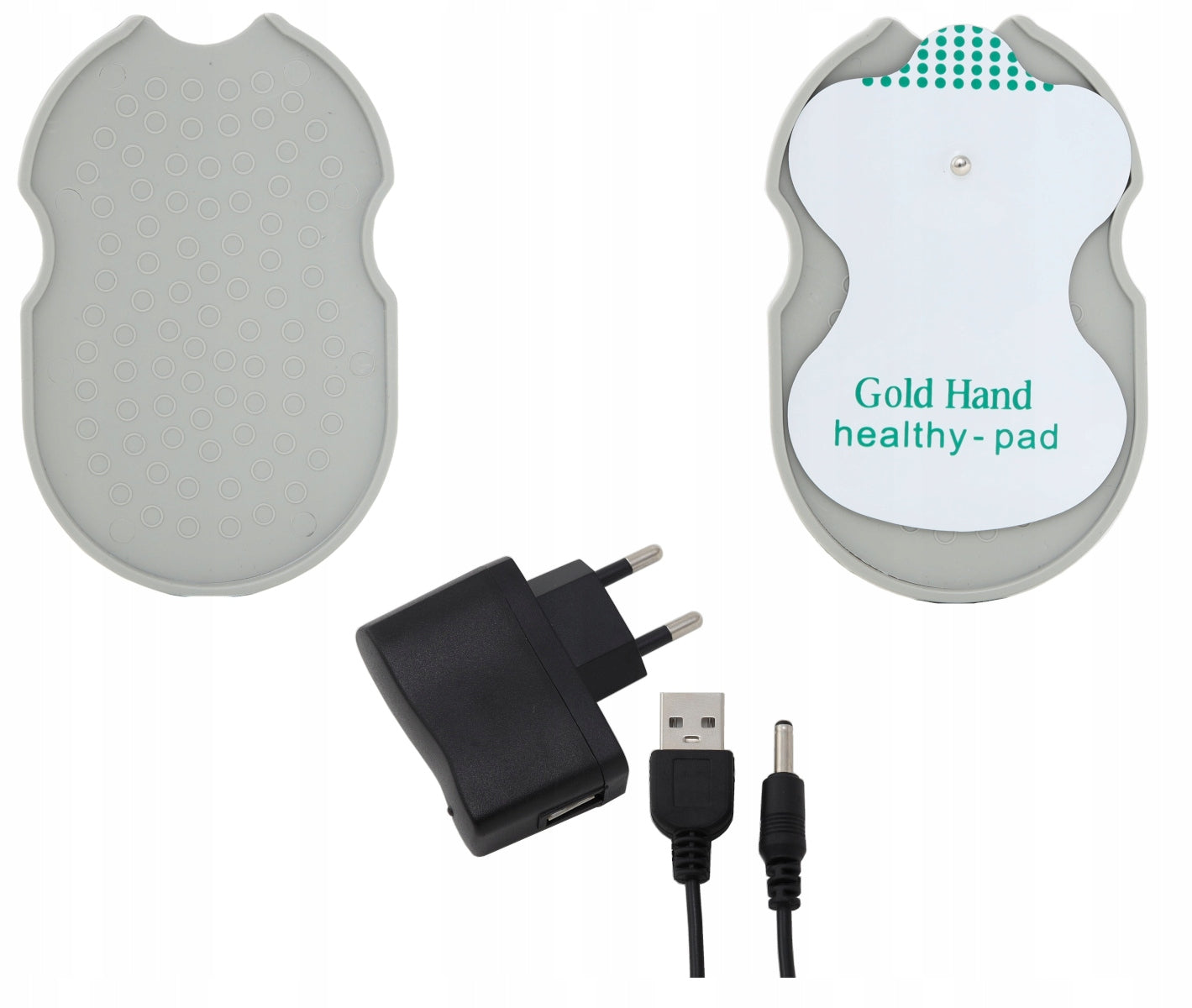 MUSCLE ELECTROSTIMULATOR MASSAGER TENS EMS+28 ELECTRODES+BATTERIES SET XXL Body parts hips stomach calves back buttocks shoulders thighs