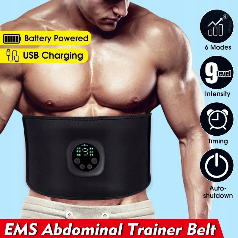 MUSCLE STIMULATING BELT, EMS, ELECTRIC SLIMMING BELT, ABS TRAINER EAN (GTIN) 5906438902655