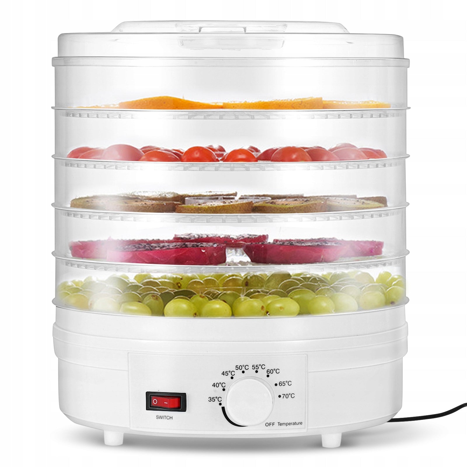 MUSHROOM DRYER FRUIT VEGETABLE HERBS FOOD 345IN 5 LEVELS