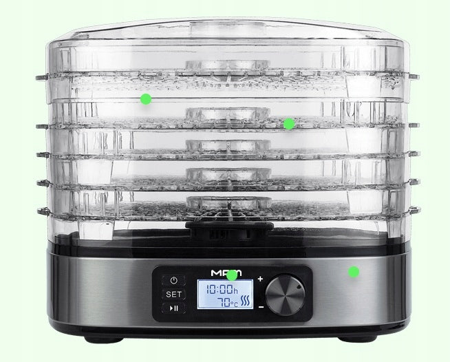 MUSHROOM DRYER MSG 12 5 SCREEN TRANSPARENT 380W Manufacturer code MSG-12