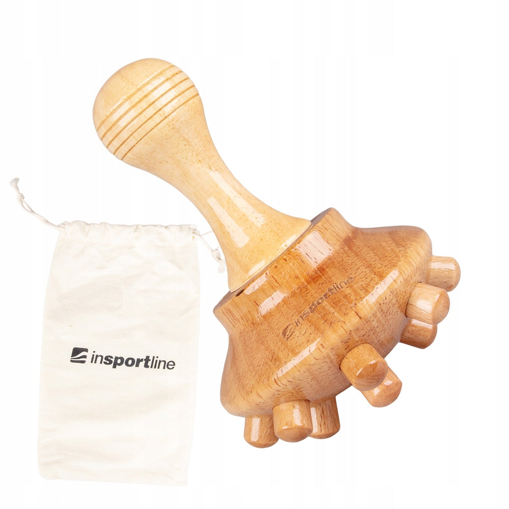 MUSHROOM FOR FULL BODY MASSAGE WOOD THERAPY Color brown