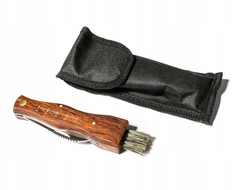 MUSHROOM MAKER KNIFE FOLDING WITH BROOM MUSHROOM MAKER CASE