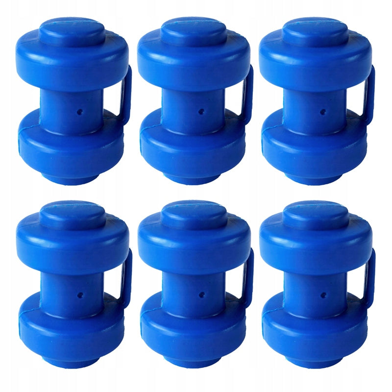 MUSHROOM holder for fixing Mesh Interiors. 6 pieces mushrooms for trampoline Manufacturer code GRZYBKI DO MOCOWANIA TRAMPOLINY NIEBIESKI